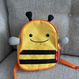 Skip Hop Bee Backpack with Yellow and Black Stripes